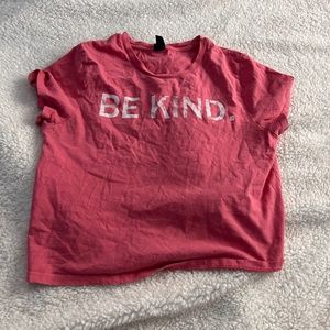 “Be Kind” Cropped Tee